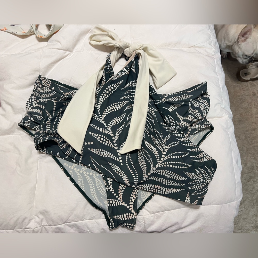 Summersalt side stroke bow top binkini